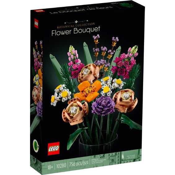 LEGO® Flower Bouquet 10280 Building Kit (756 Pieces)