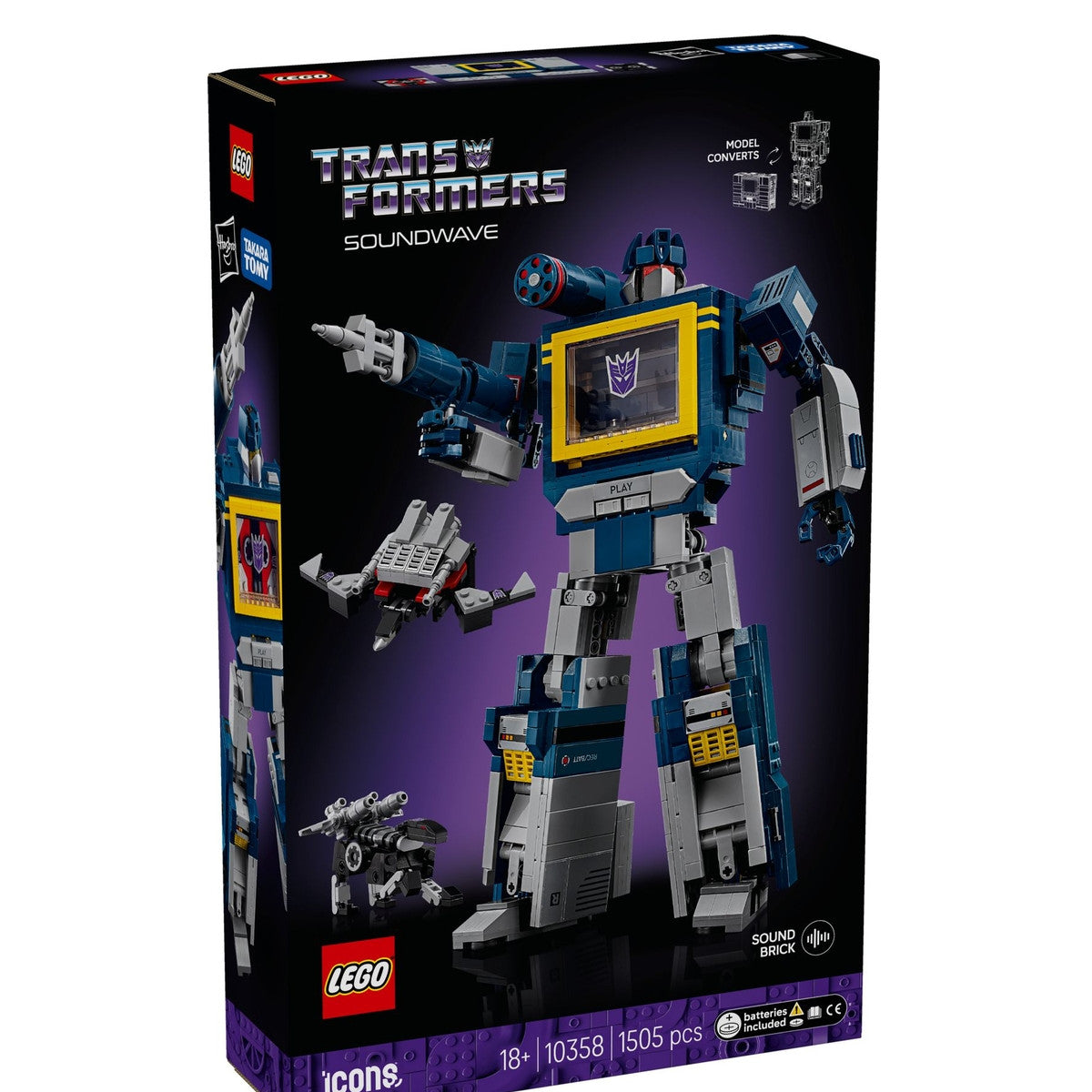Original box 10358 - Soundwave