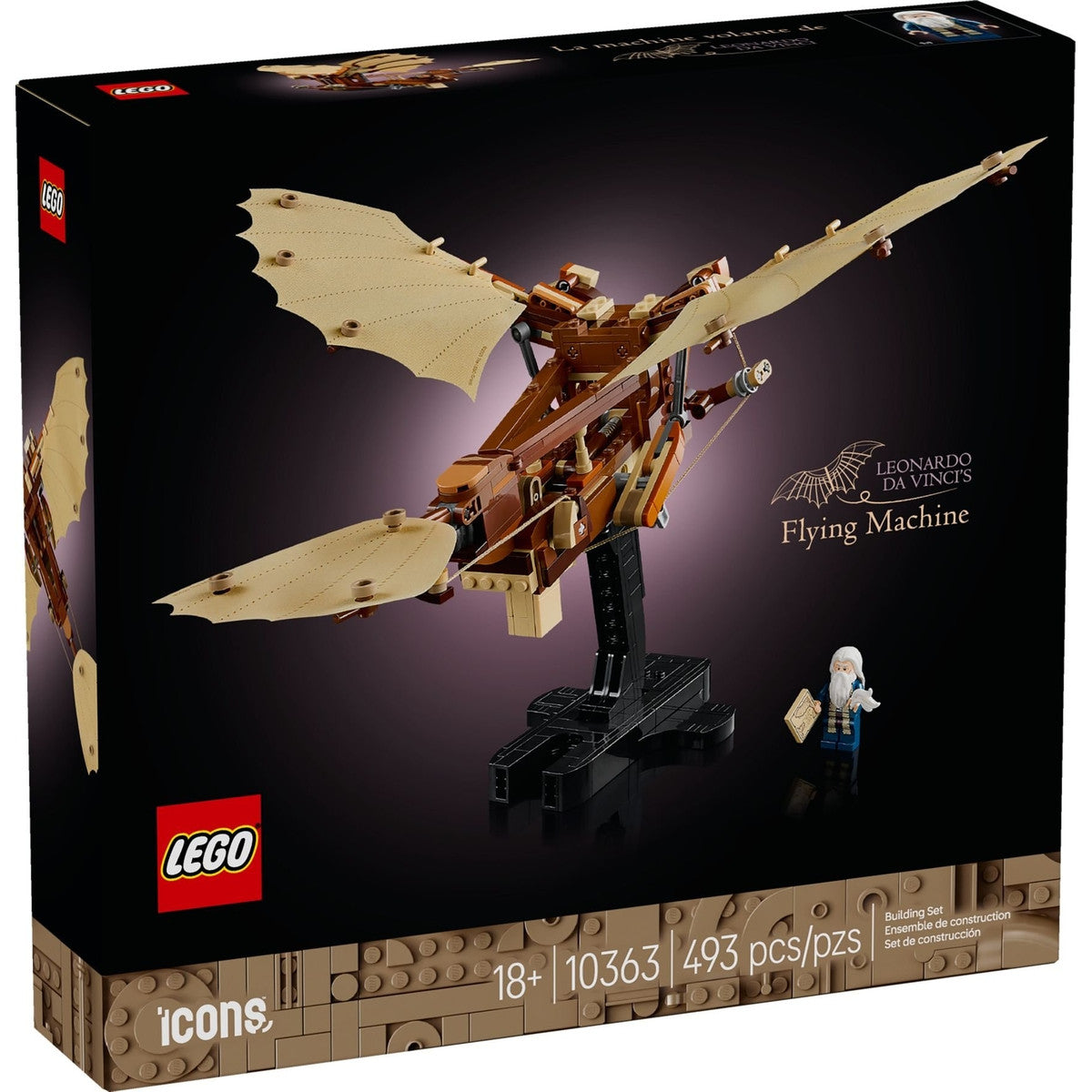 Set 10363 - Leonardo da Vinci's Flying Machine
