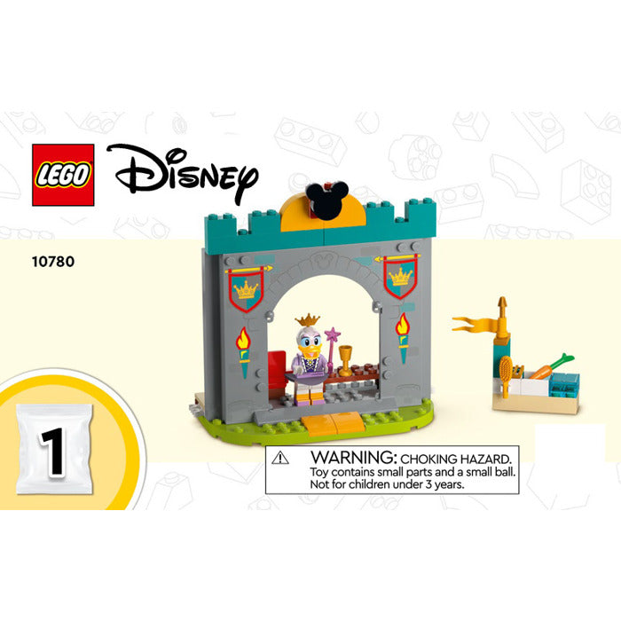 Instruction 10780-1 - Mickey and Friends Castle Defenders