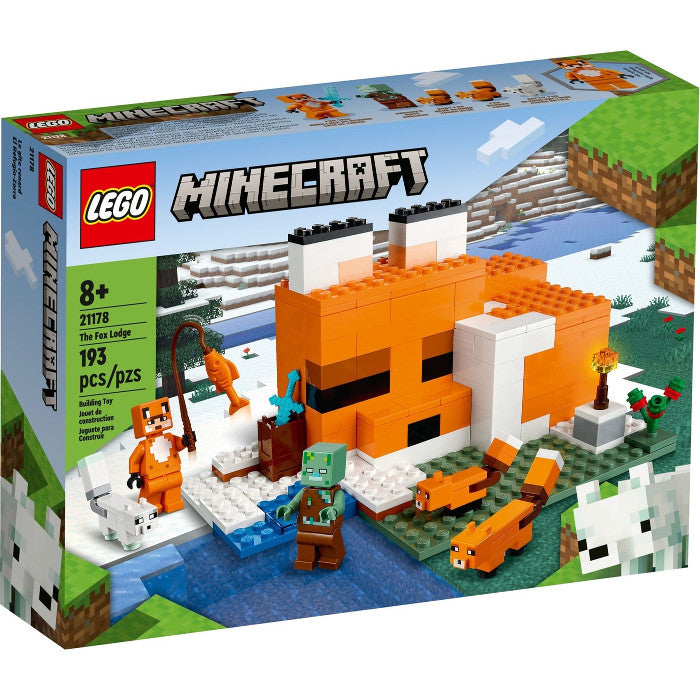 LEGO® Minecraft® The Fox Lodge 21178 Building Kit (193 Pieces)