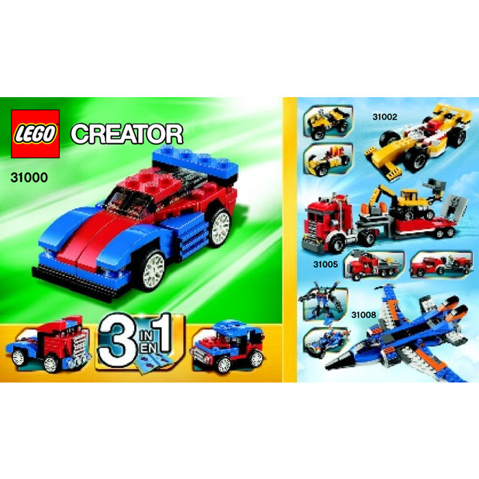 Instruction 31000-1 - Mini Speeder
