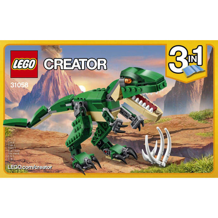 Instruction 31058-1 - Mighty Dinosaurs {Green Edition}