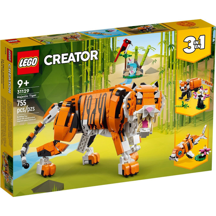 LEGO® Creator 3in1 Majestic Tiger 31129 Building Kit (755 Pieces)