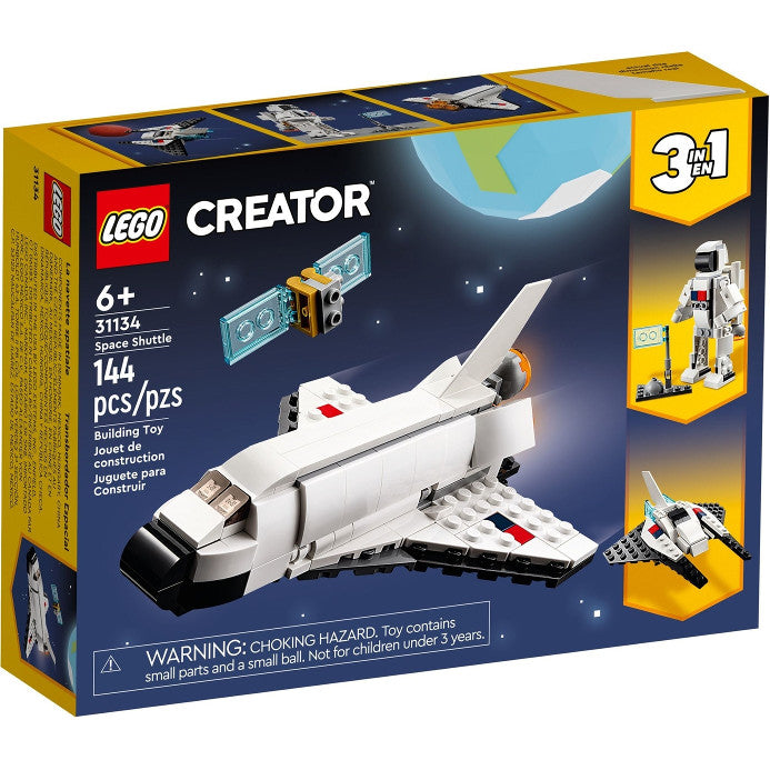 LEGO® Creator Space Shuttle 31134 Building Toy Set (144 Pieces)