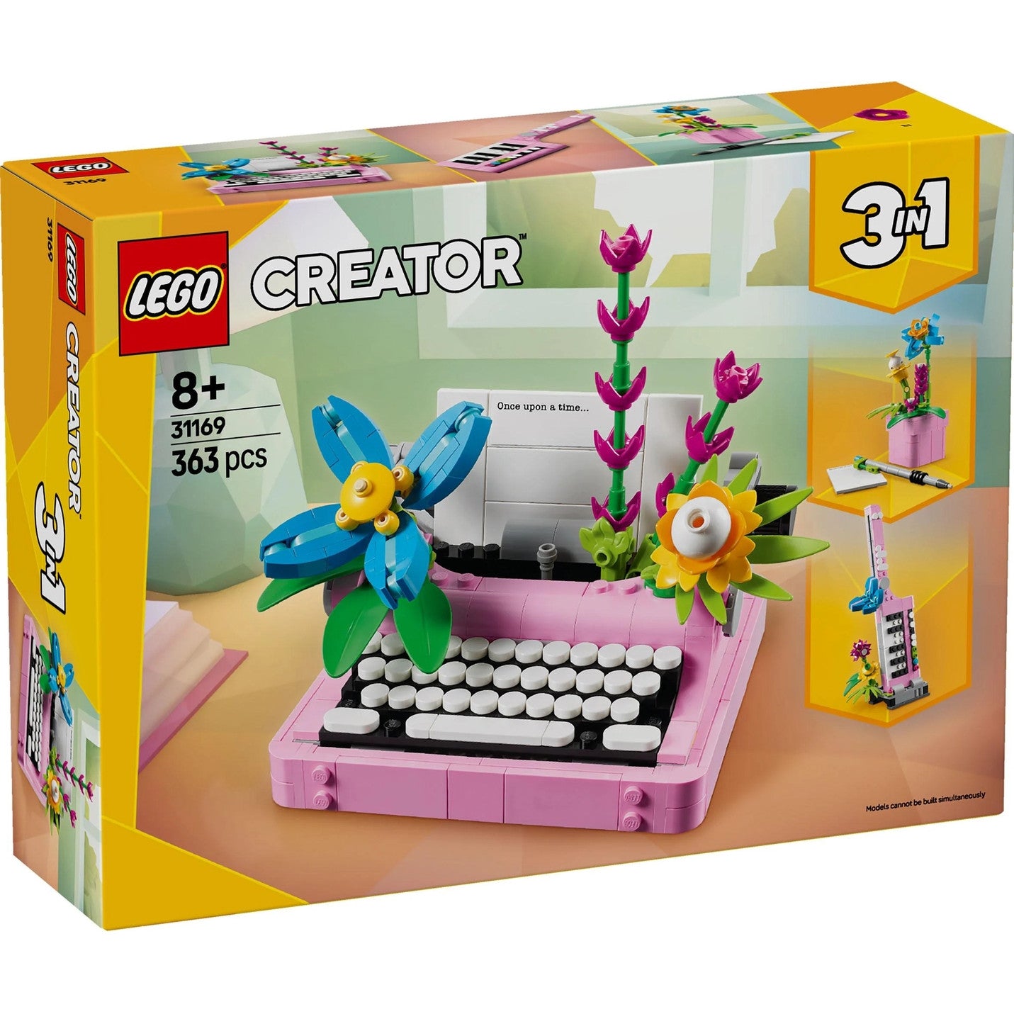 Set 31169-1 - Typewriter with Flowers