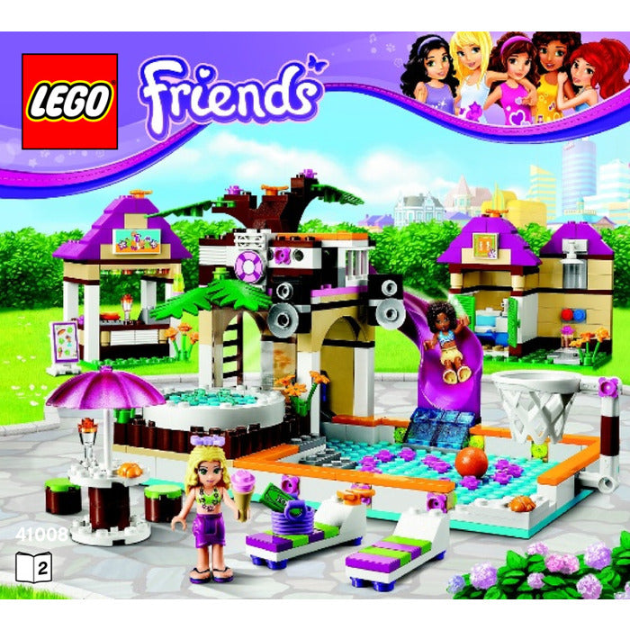 Instruction 41008-1 - Heartlake City Pool