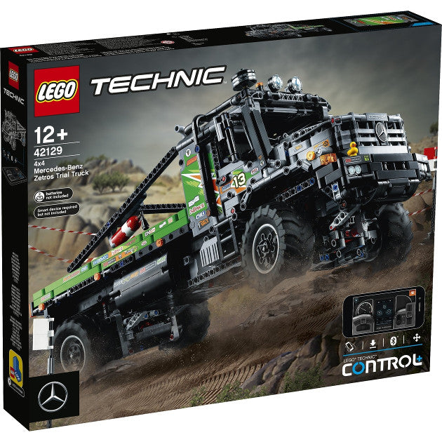 LEGO® Technic™ App-Controlled 4x4 Mercedes-Benz Zetros Trial Truck 42129 (2,110 Pcs)