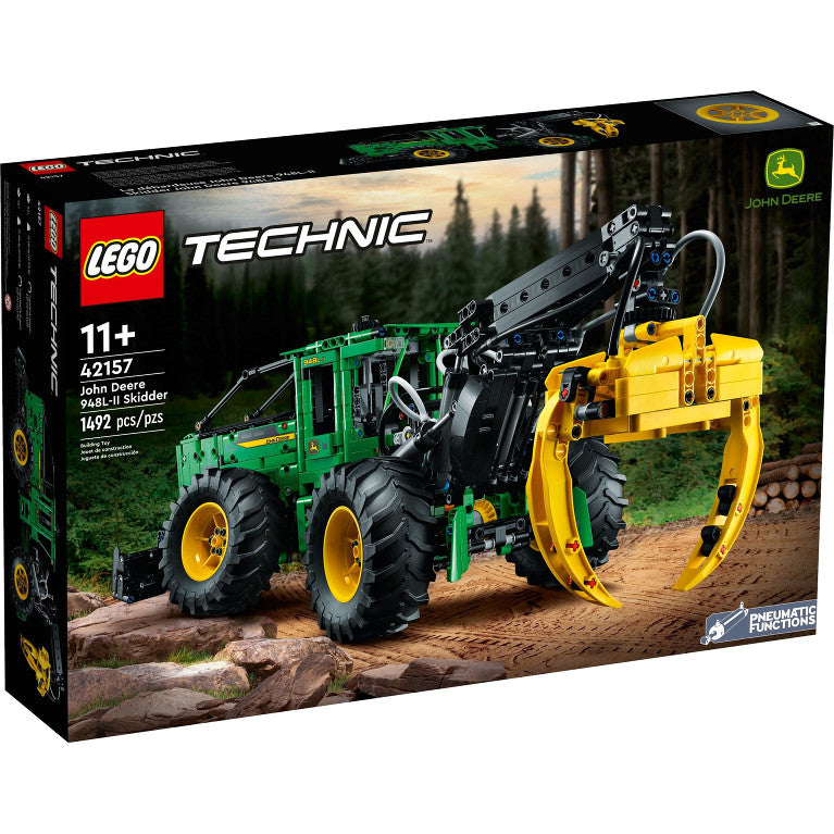 LEGO® Technic™ John Deere 948L-II Skidder 42157 Building Toy Set (1,492 Pieces)