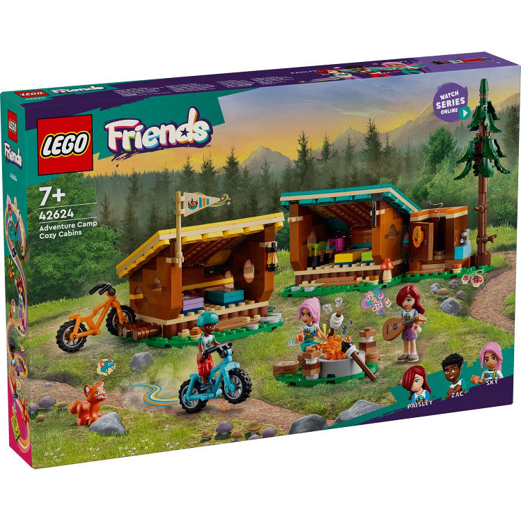 Set 42624 - Adventure Camp Cozy Cabins
