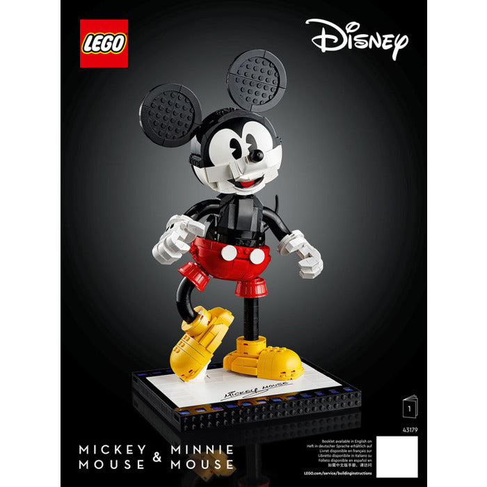 Instruction 43179-1 - Mickey Mouse & Minnie Mouse