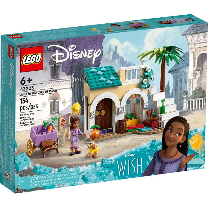 LEGO® ǀ Disney Asha in the City of Rosas 43223 Building Toy Set (154 Pieces)
