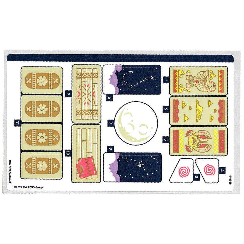 Part 43252stk01 - Sticker Sheet for Set 43252 - (10107894/6482616)