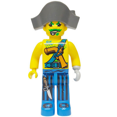 Minifig 4j015 - Pirates - Captain Kragg