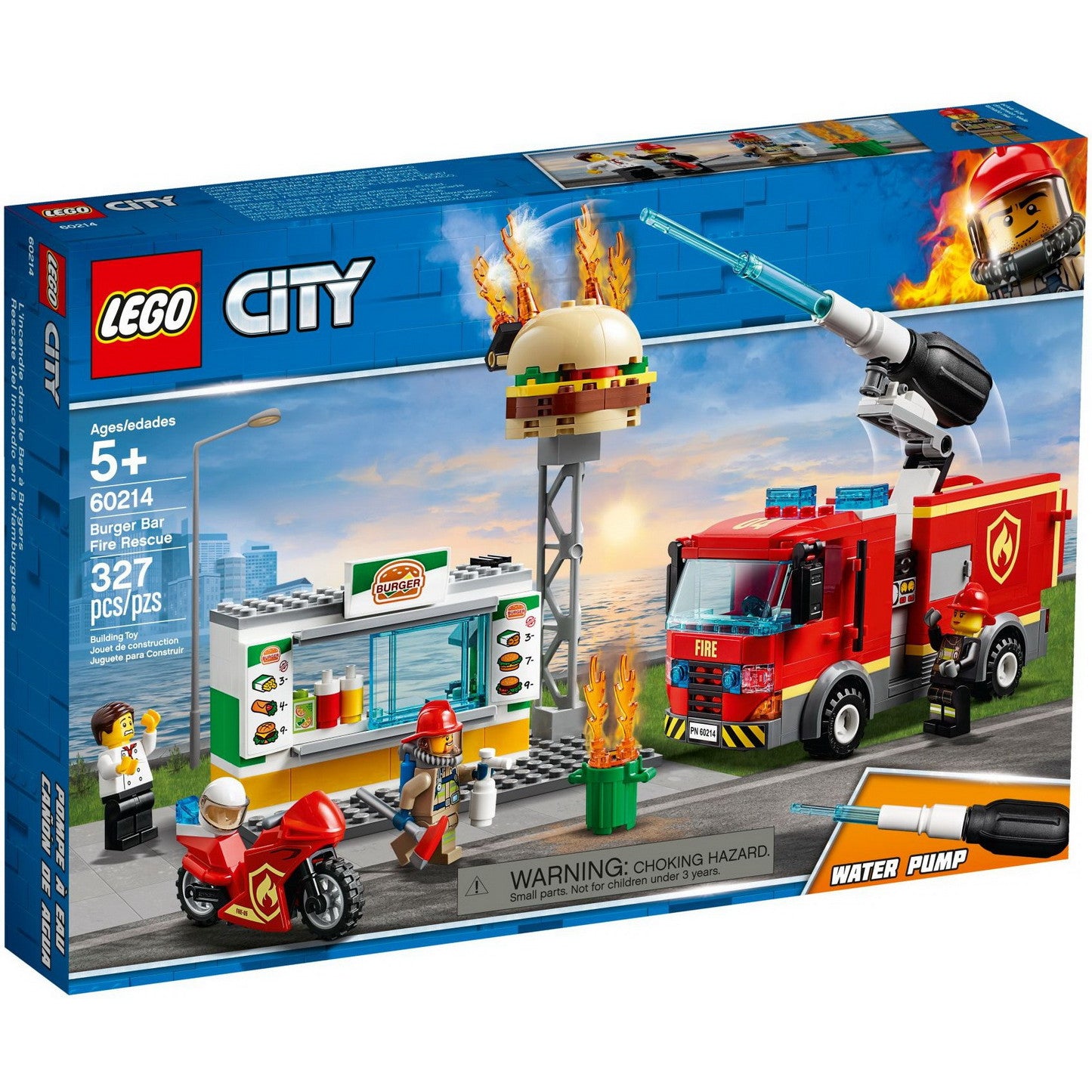 Original box 60214 - Burger Bar Fire Rescue