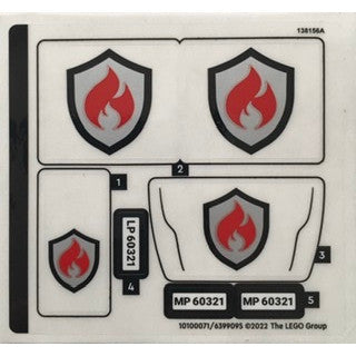 Part 60321stk01 - Sticker Sheet for Set 60321, Sheet 1 - (10100071/6399095)