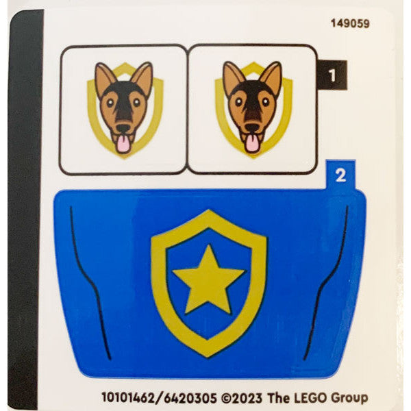 Part 60369stk01 - Sticker Sheet for Set 60369 - (10101462/6420305)