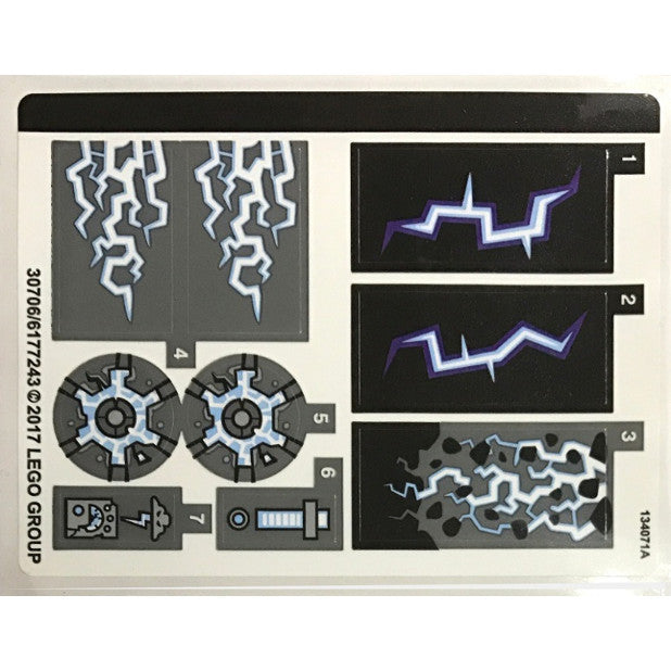 Part 70352stk01 - Sticker Sheet for Set 70352 - (30706/6177243)