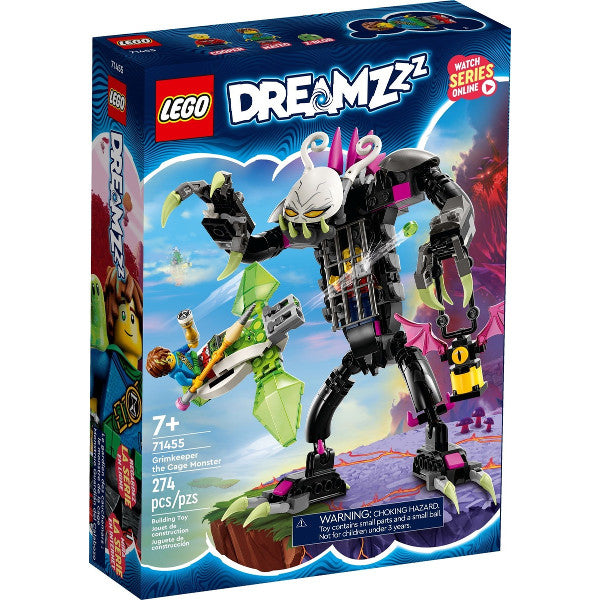 LEGO® DREAMZzz™ Grimkeeper the Cage Monster 71455 Building Toy Set (274 Pieces)