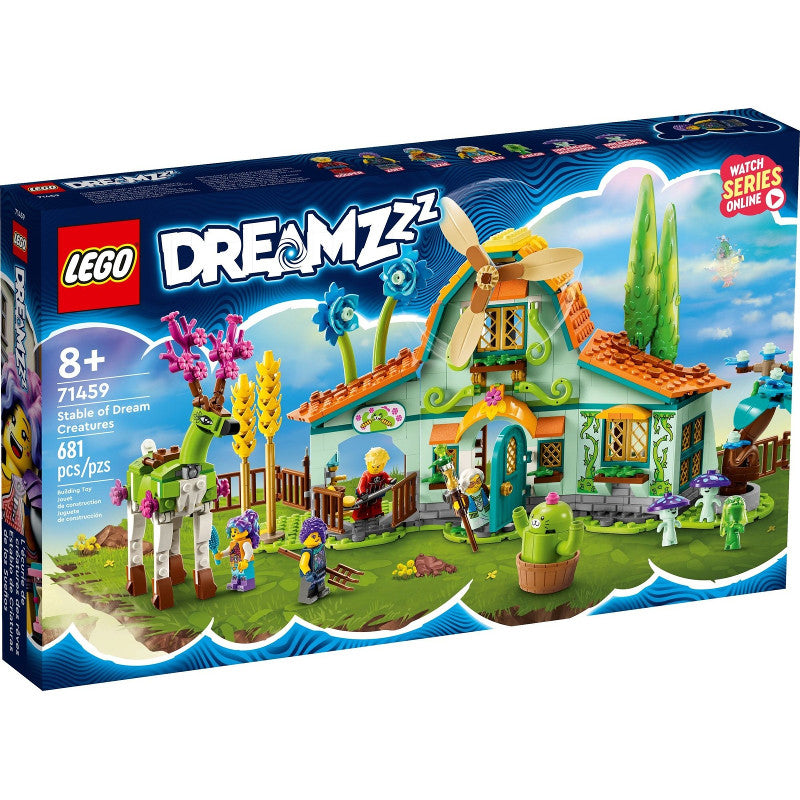 LEGO® DREAMZzz™ Stable of Dream Creatures 71459 Building Toy Set (681 Pieces)