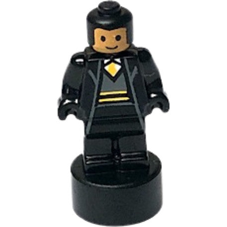 Minifig 90398pb030 - Hufflepuff Student Statuette / Trophy #1, Nougat Face