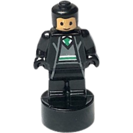 Minifig 90398pb036 - Slytherin Student Statuette / Trophy #1, Nougat Face
