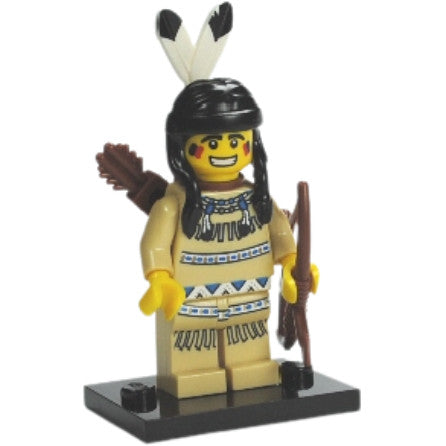 Set col01-1 - Tribal Hunter, Series 1 (Complete Set with Stand and Accessories)