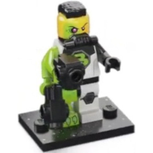 Set col26-12 - Blacktron Mutant, Series 26 (Complete Set with Stand and Accessories)