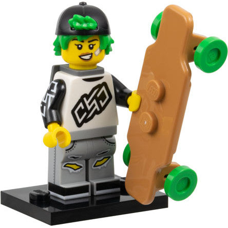 Set col27-7 - Longboarder, Series 27 (Complete Set with Stand and Accessories)