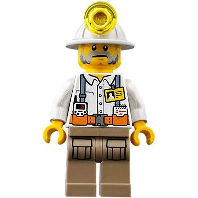 Minifig cty0876 - Miner - Foreman