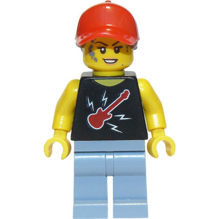 Minifig cty1102 - Welder / Mechanic, Female