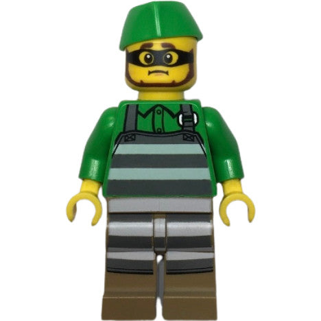Minifig cty1382 - Police - Jail Prisoner Chef with Apron