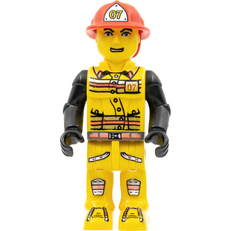 Minifig js007 - Fireman in Hat #07