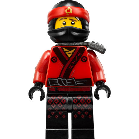 Minifig njo0316 - Kai - The LEGO Ninjago Movie, Pearl Dark Gray Katana Holder
