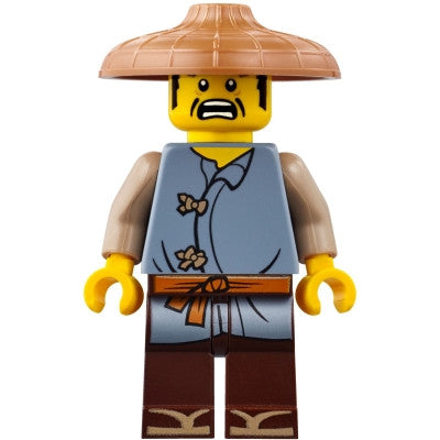 Minifig njo0411 - Ray, Conical Hat