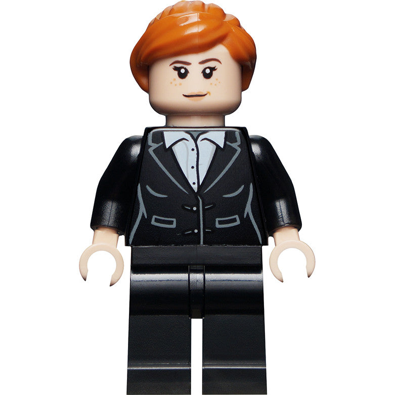 Minifig sh0740 - Pepper Potts - Black Suit, Ponytail