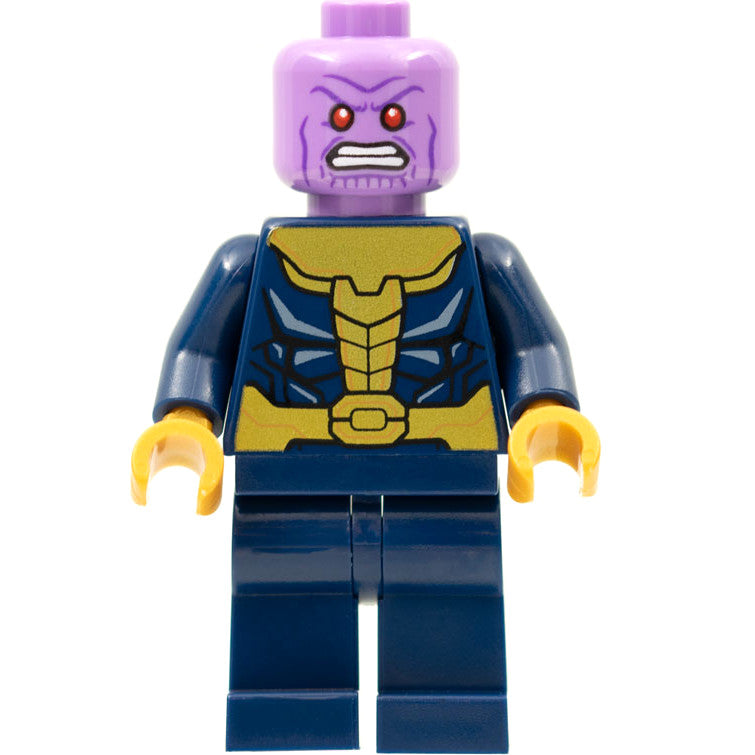 Minifig sh0761 - Thanos - Dark Blue Legs Plain, Dark Blue Arms