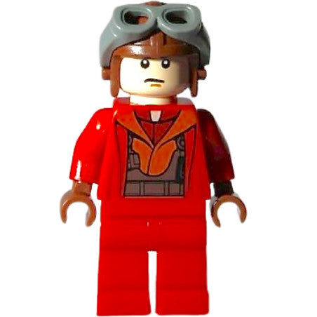 Minifig sw0340 - Naboo Fighter Pilot - Red Jumpsuit