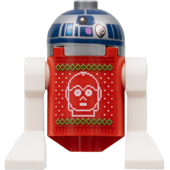 Minifig sw1241 - Astromech Droid, R2-D2 - Holiday Sweater