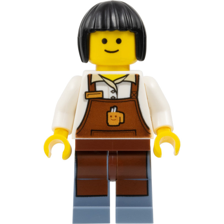 Minifig twn270a - Barista without Gray Shading at Sides
