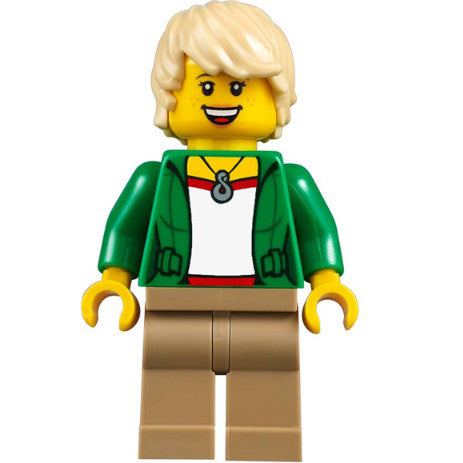 Minifig twn324 - Cheerful Rider
