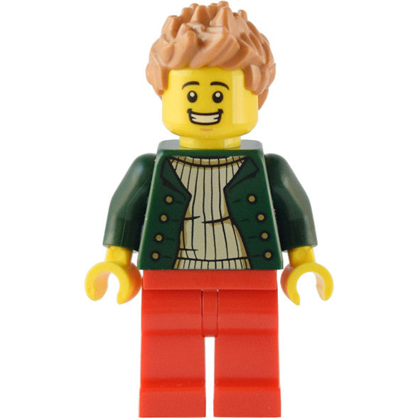 Minifig twn458 - Pizza Delivery Driver