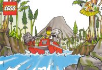 LEGO part Adventurers Mini Comic Book from Set 5912 4133394