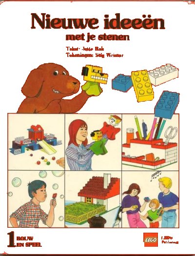 LEGO onderdeel Nieuwe ideeën met je stenen (Hardcover) (Dutch Edition) (5907nl)
