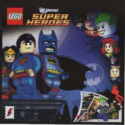 LEGO part Super Heroes Comic Book, DC Universe, Issue 5 (6004472 / 6005848) (6004472)