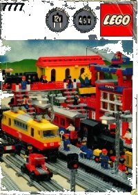 LEGO onderdeel Idea Book 7777, Trains 7777