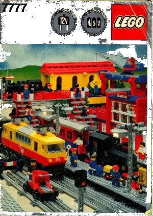 LEGO onderdeel Idea Book 7777, Trains (7777)