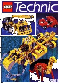 LEGO part Idea Book 8891, Technic 8891