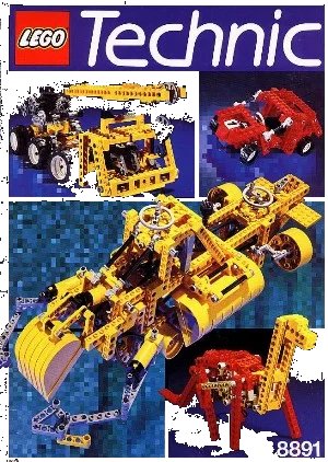 LEGO onderdeel Idea Book 8891, Technic (8891)