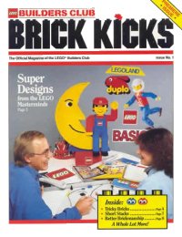 LEGO part Brick Kicks  Issue #1 1987 Fall bk1987win